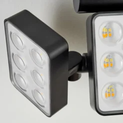 applique solaire Estampes LED Anthracite, 1 lumière, Détecteur de mouvement