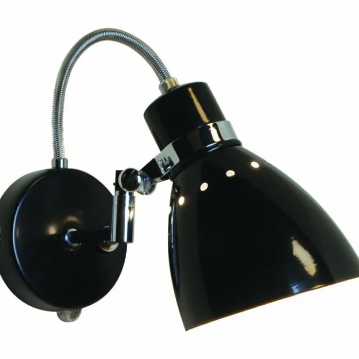 Luminaires Steinhauer Appliques|Applique Steinhauer SPRING Noir, 1 lumière