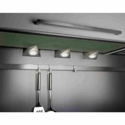 Luminaires Trio Éclairage Led|Applique Trio 2733 LED Nickel mat, 3 lumières