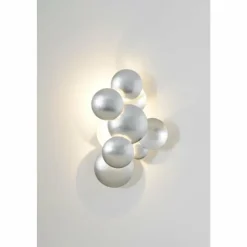Luminaires Holländer Appliques|Appliques Holländer BOLLADARIA PICCOLO LED Argenté, 3 lumières
