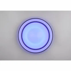 Luminaires Reality Éclairage Led|Arco Plafonnier LED Noir, 1 lumière, Télécommandes, Changeur de couleurs