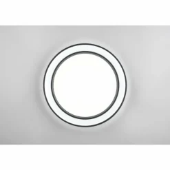 Luminaires Reality Éclairage Led|Arco Plafonnier LED Noir, 1 lumière, Télécommandes, Changeur de couleurs