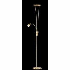Luminaires Trio Lampadaires Et Lampes Sur Pied|ARIZONA Lampadaire LED Laiton, 1 lumière