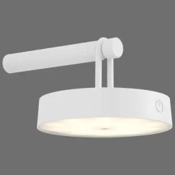 Luminaires Leuchten Direkt Suspensions|ARMA Suspension LED Blanc, 1 lumière