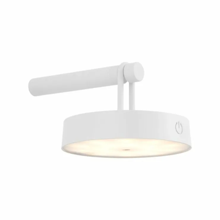 Luminaires Leuchten Direkt Suspensions|ARMA Suspension LED Blanc, 1 lumière