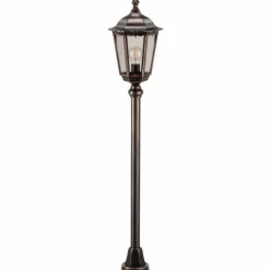 Arrach Lampadaire Luminaires LCD Cuivre, Noir, 1 lumière