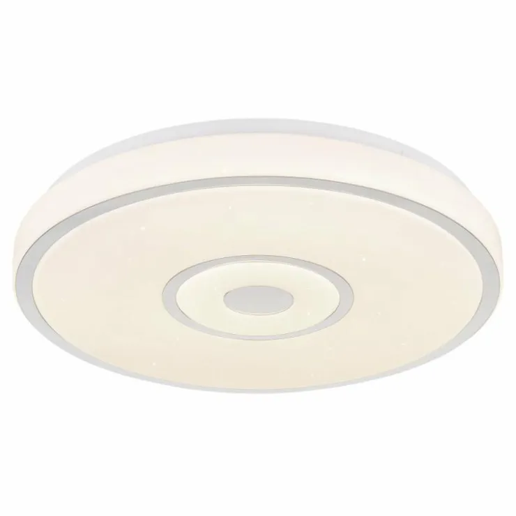 Luminaires Globo Lighting Éclairage Led|Astania Plafonnier LED Blanc, 1 lumière