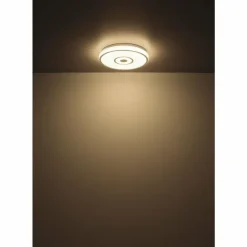 Luminaires Globo Lighting Éclairage Led|Astania Plafonnier LED Blanc, 1 lumière