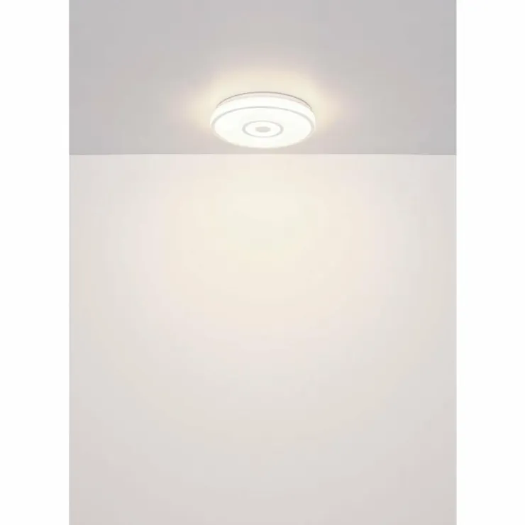 Luminaires Globo Lighting Éclairage Led|Astania Plafonnier LED Blanc, 1 lumière