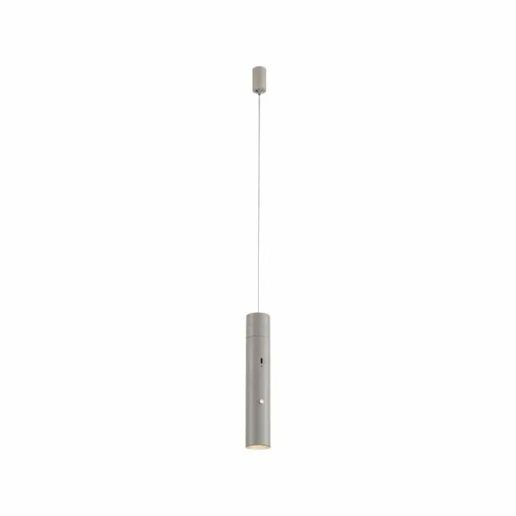 Luminaires Leuchten Direkt Suspensions|ATTACH Suspension LED Gris, 1 lumière