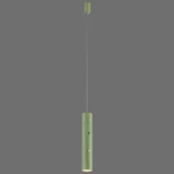 Luminaires Leuchten Direkt Suspensions|ATTACH Suspension LED Vert, 1 lumière