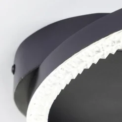 Luminaires Brilliant Éclairage Led|Aurelia Plafonnier LED Noir, 1 lumière