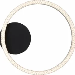 Luminaires Brilliant Éclairage Led|Aurelia Plafonnier LED Noir, 1 lumière
