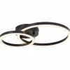 Luminaires Brilliant Éclairage Led|Aurelia Plafonnier LED Noir, 1 lumière