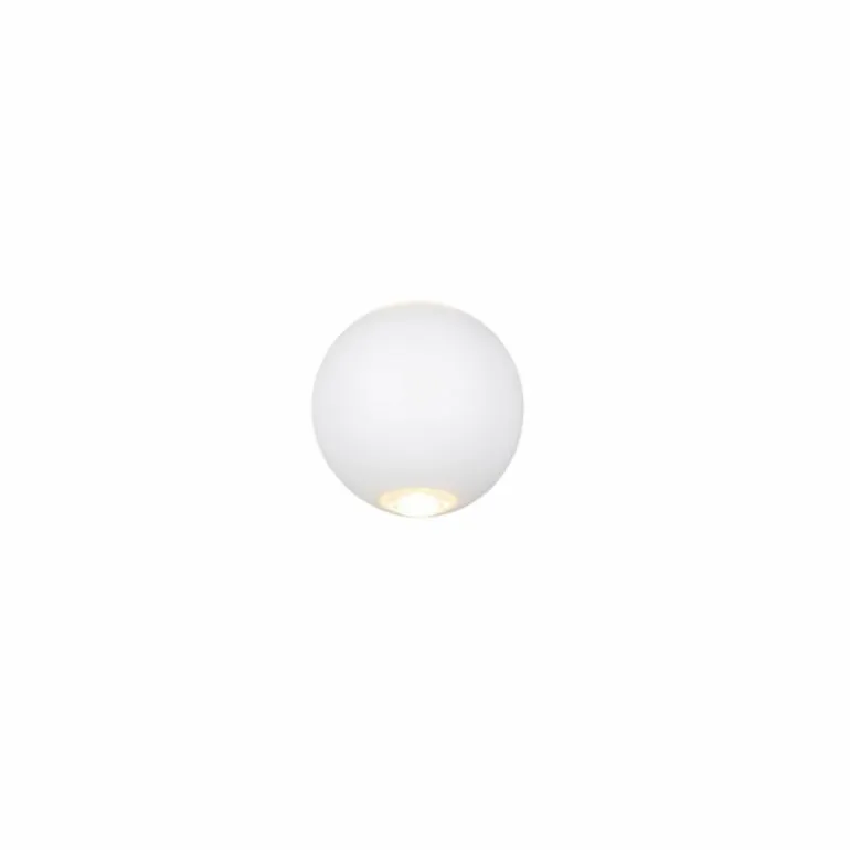 AVISIO Applique murale Luminaires Trio LED Blanc, 2 lumières