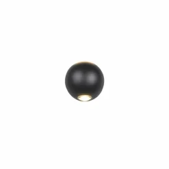 AVISIO Applique murale Luminaires Trio LED Noir, 2 lumières