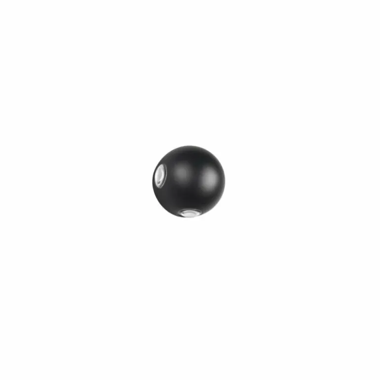 AVISIO Applique murale Luminaires Trio LED Noir, 4 lumières
