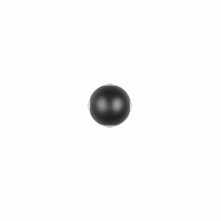 AVISIO Applique murale Luminaires Trio LED Noir, 4 lumières