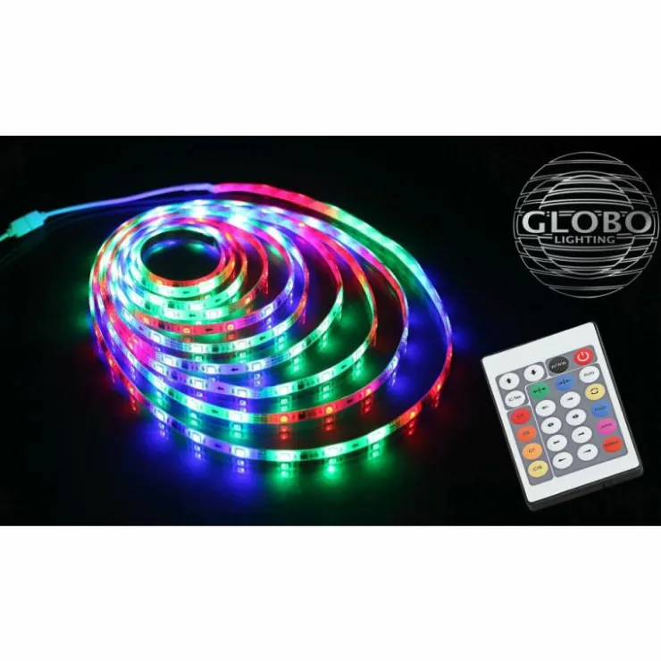 Luminaires Globo Lighting Rubans Led|Bande LED Globo, 150 lumières, Changeur de couleurs