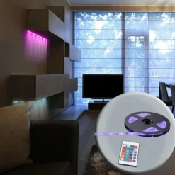 Luminaires Globo Lighting Rubans Led|Bande LED Globo, 150 lumières, Changeur de couleurs