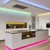 Luminaires Reality Rubans Led|Bande LED Reality RUSH Noir, 1 lumière, Télécommandes, Changeur de couleurs
