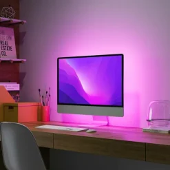 Luminaires Reality Rubans Led|Bande LED Reality SCREEN Noir, 1 lumière, Télécommandes, Changeur de couleurs