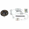 Luminaires Eglo Rubans Led|Bande lumineuse LED STRIPES-FLEX Eglo Transparent, 1 lumière, Télécommandes, Changeur de couleurs