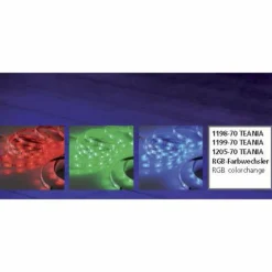 Luminaires Paul Neuhaus Rubans Led|Bandes LED Paul Neuhaus TEANIA Multicolore, 1 lumière, Télécommandes, Changeur de couleurs