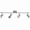 Luminaires Brilliant Spots Et Projecteurs|Barre de spots Brilliant Leuchten Ryan Chrome, Blanc, 4 lumières