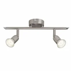Luminaires Brilliant Spots Et Projecteurs|Barre de spots Brilliant Loona, 2 lumières