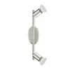 Luminaires Eglo Spots Et Projecteurs|Barre de spots Eglo BUZZ-LED Nickel mat
