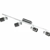 Luminaires Eglo Spots Et Projecteurs|Barre de spots Eglo DAVIDA 1 Nickel mat, 4 lumières