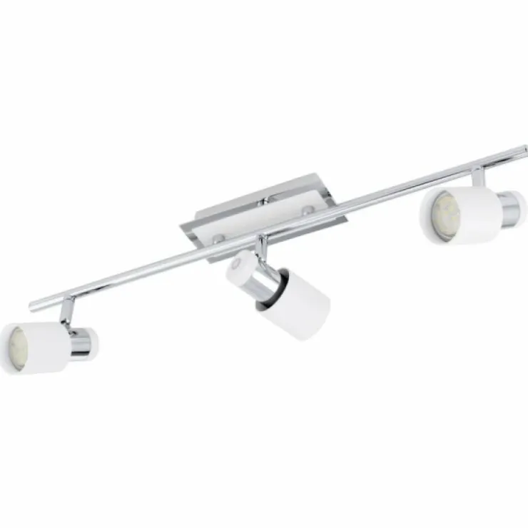 Luminaires Eglo Spots Et Projecteurs|Barre de spots Eglo DAVIDA Chrome