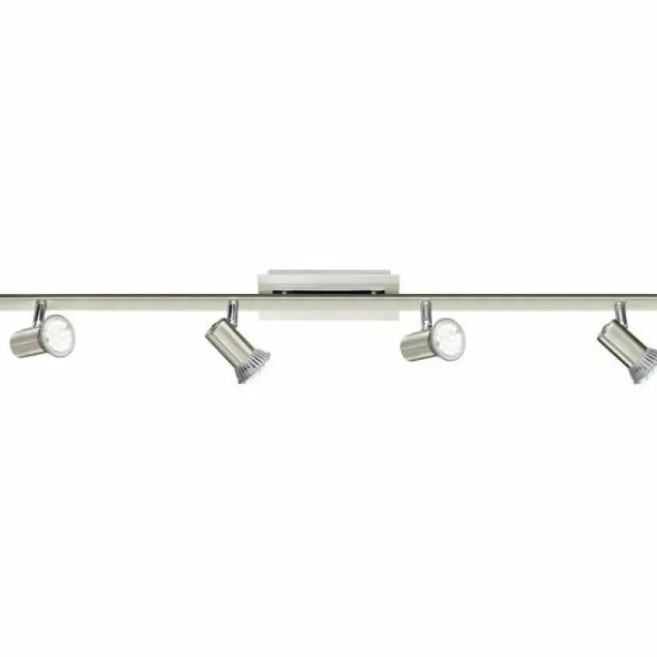 Luminaires Eglo Spots Et Projecteurs|Barre de spots Eglo ROTTELO Nickel mat