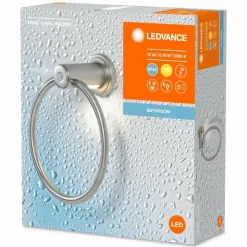 Luminaires Ledvance Éclairage Led|BATHROOM Luminaire de salle de bain LED Argenté, 1 lumière, Détecteur de mouvement