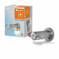Luminaires Ledvance Éclairage Led|BATHROOM Luminaire de salle de bain LED Argenté, 1 lumière, Détecteur de mouvement