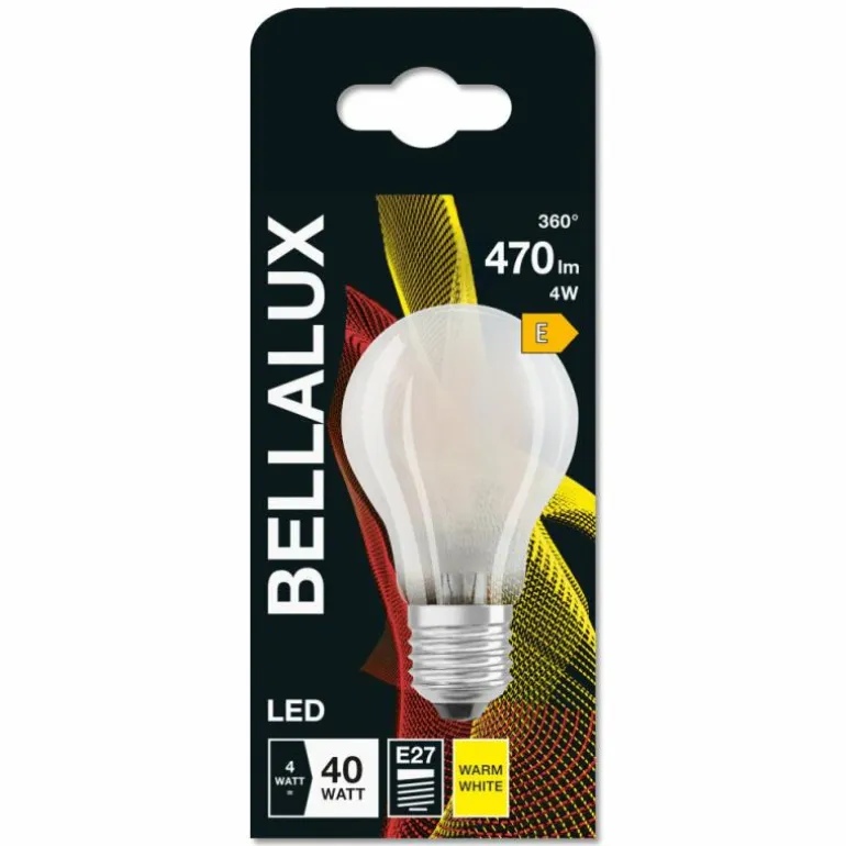 BELLALUX® LED E27 4 watt 2700 kelvin 470 lumen