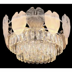 Luminaires Globo Lighting Plafonniers|Benjamin Plafonnier Chrome, 8 lumières