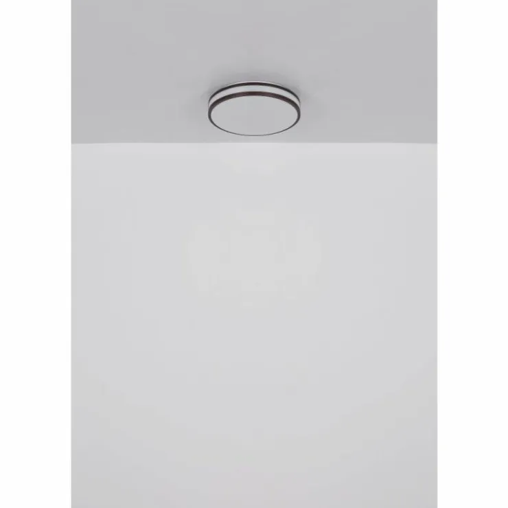 Luminaires Globo Lighting Éclairage Led|Betha Plafonnier LED Brun, Blanc, 1 lumière, Télécommandes, Changeur de couleurs