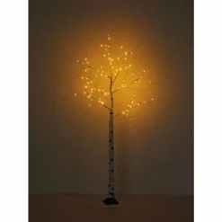 Birch Luminaire extérieur Luminaires Globo Lighting LED Noir, Blanc, 105 lumières