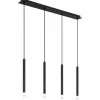 Luminaires Globo Lighting Suspensions|Blake Suspension Noir, 4 lumières