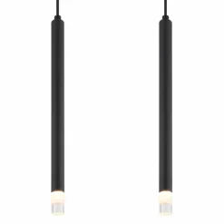Luminaires Globo Lighting Suspensions|Blake Suspension Noir, 4 lumières