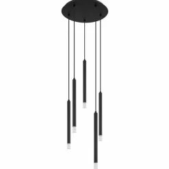 Luminaires Globo Lighting Suspensions|Blake Suspension Noir, 5 lumières