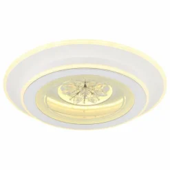 Luminaires Globo Lighting Éclairage Led|Bluma Plafonnier LED Blanc, 1 lumière, Télécommandes