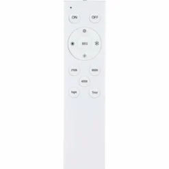 Luminaires Globo Lighting Éclairage Led|Bluma Plafonnier LED Blanc, 1 lumière, Télécommandes