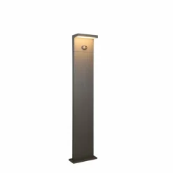 Blyde Lampadaire d'extérieur Luminaires Trio LED Anthracite, 1 lumière, Détecteur de mouvement