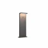 Blyde Lampadaire d'extérieur Luminaires Trio LED Anthracite, 1 lumière, Détecteur de mouvement