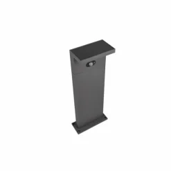 Blyde Lampadaire d'extérieur Luminaires Trio LED Anthracite, 1 lumière, Détecteur de mouvement