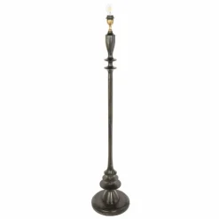 Luminaires Steinhauer Lampadaires Et Lampes Sur Pied|Bois Lampadaire Noir, 1 lumière