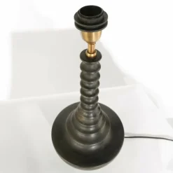 Luminaires Steinhauer Lampes À Poser|Bois Lampe à poser Noir, 1 lumière